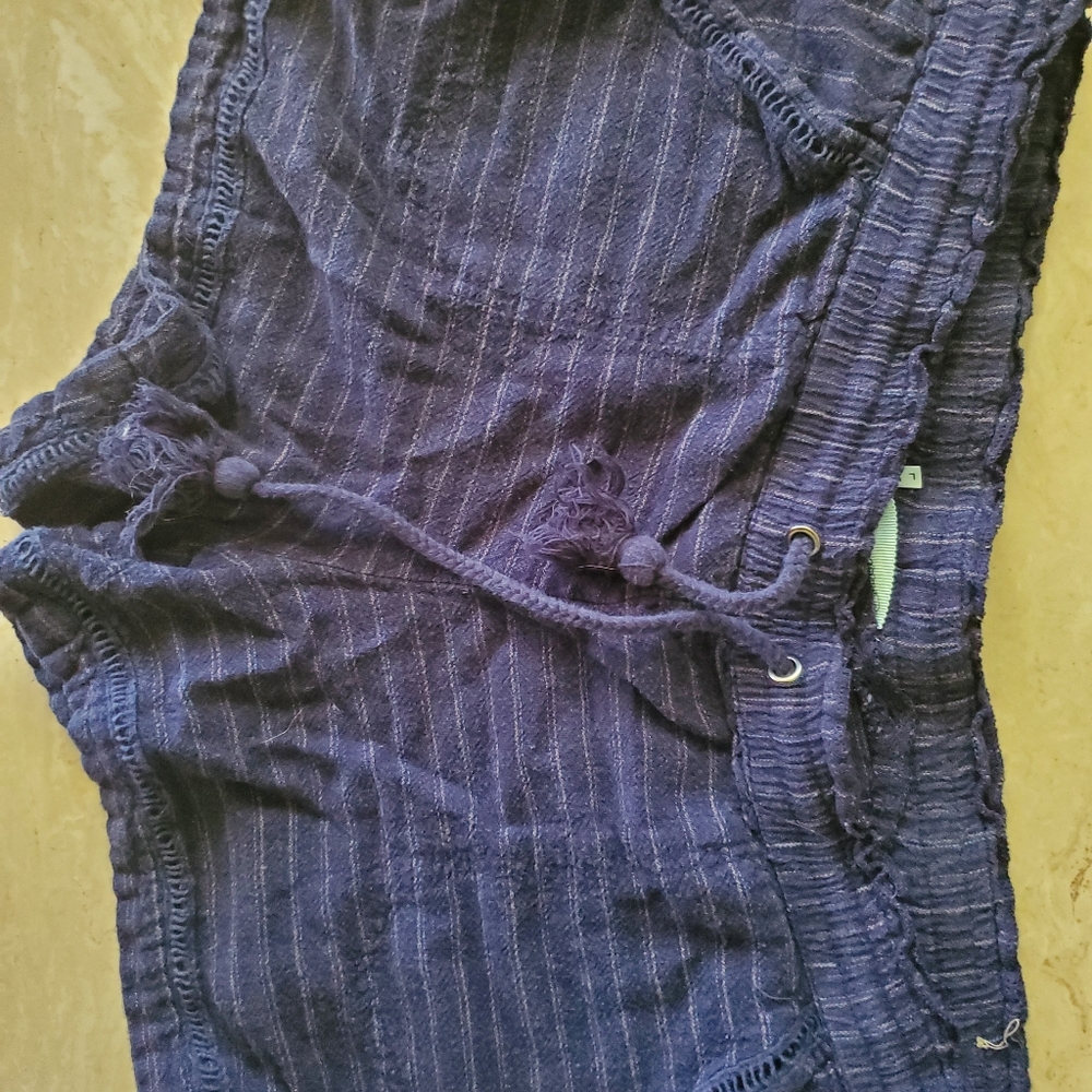 Linen shorts